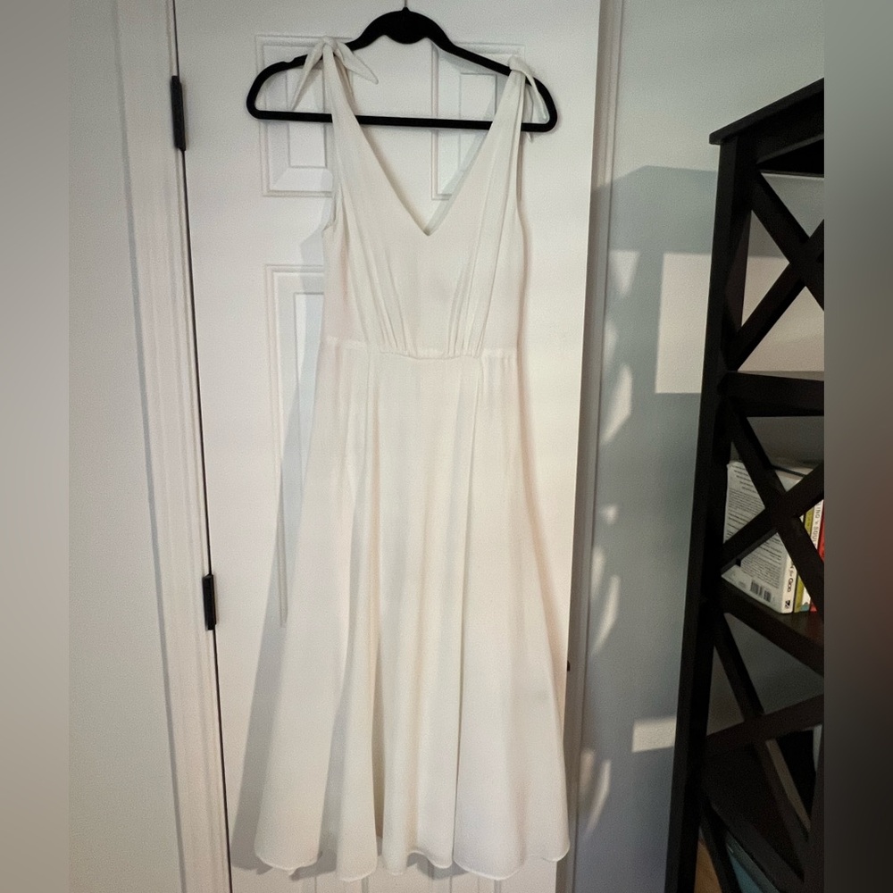 Betsey Johnson white maxi dress